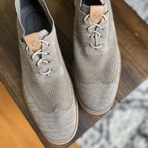 Men’s Expert Wingtip Knit Oxford - Tan / Cream / Rust, size 9 (used, like new) Hush Puppies | Shoes | Mens Expert Wingtip Knit Oxford Tan  main image 2